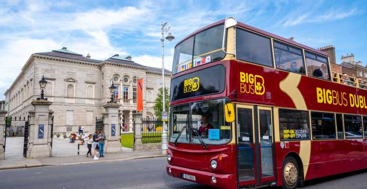 Дъблин: обиколка с голям автобус с екскурзовод на живо (Hop-On, Hop-Off)