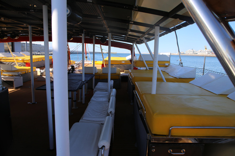 Cambrils: Catamaran Cruise with Drinks and BBQ Lunch Option Afternoon Cruise with Drinks