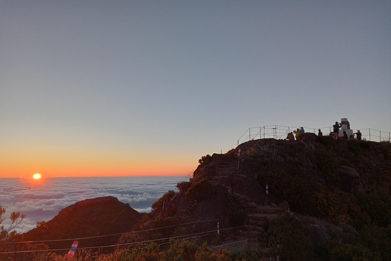 Lever de soleil sur le Pico Ruivo