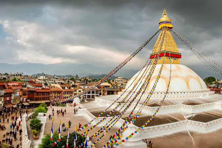 Katmandou : Les 4 principaux sites de l'UNESCO : visite privée/en groupe avec déjeunerVisite de groupe - 4 visites du patrimoine