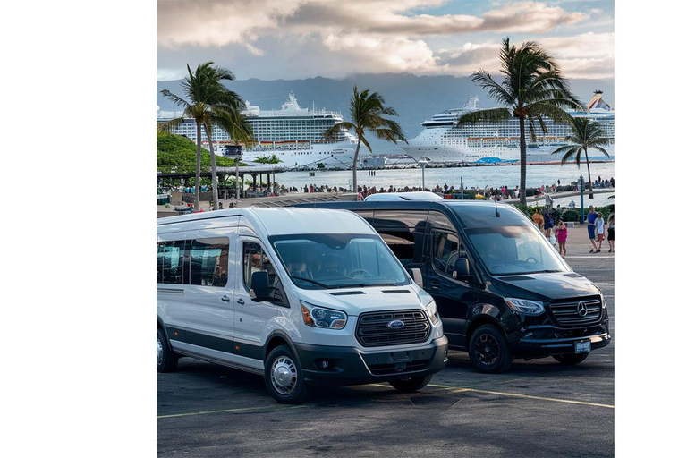 Private transfer between cruise and Oahu hotel &amp; Airport