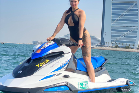 Dubai: Jetski avontuur met uitzicht op Burj Khalifa & Burj Al Arab