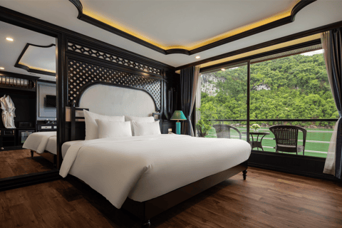 Hanoi: 2-dniowy rejs po zatoce Halong-Lan Ha BEST SELLER 5* z balkonem