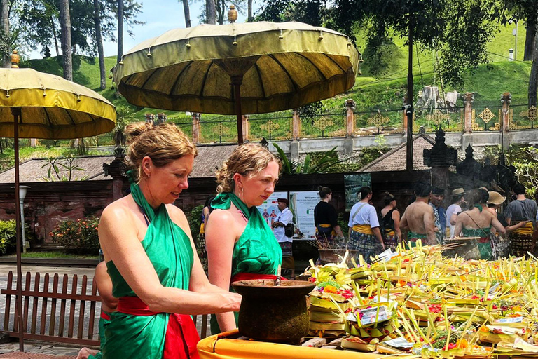 Ubud: Private Car Charter with Entry Fees Ubud Customizable Tour