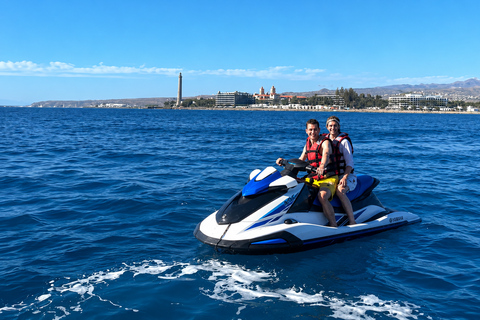 Gran Canaria: Jet Ski Circuit Experience in Playa del Inglés Gran Canaria: Playa del Inglés Jet Ski Experience 15min