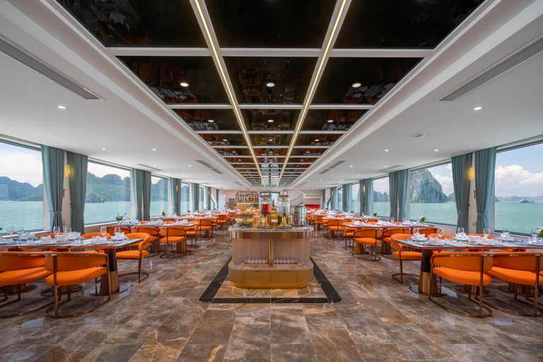 The BEST Ha Long Bay 5-Star Day Trip with Leona Cruise From Hanoi: The BEST Ha Long Bay 5-Star Leona Cruise