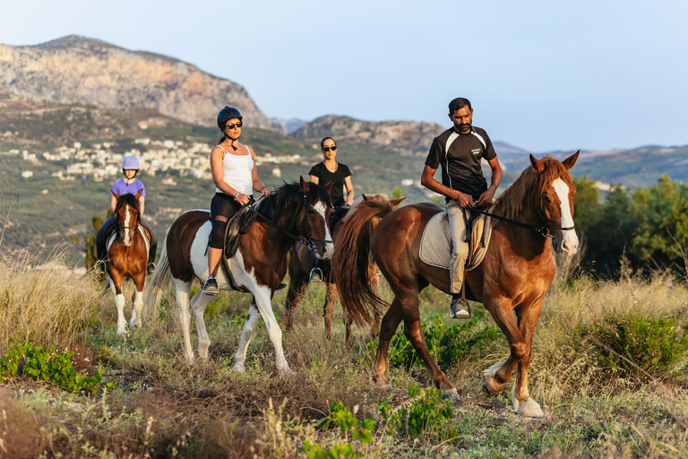 Héraklion : Randonnée à cheval dans les montagnes crétoises