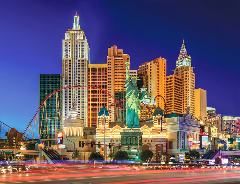 Ride The Roller Coaster at NY NY On The Las Vegas Strip!