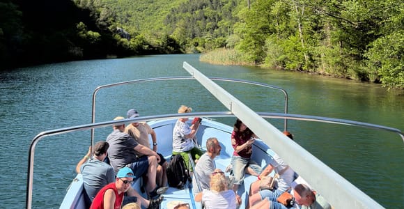 Cetina River Boat Ride with Soparnik Snack and Drink
