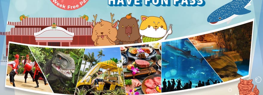 S'amuser à OKINAWA Pass (1 semaine gratuite)