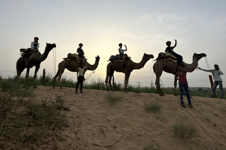 Excursión nocturna en camello por el desierto de Jodhpur