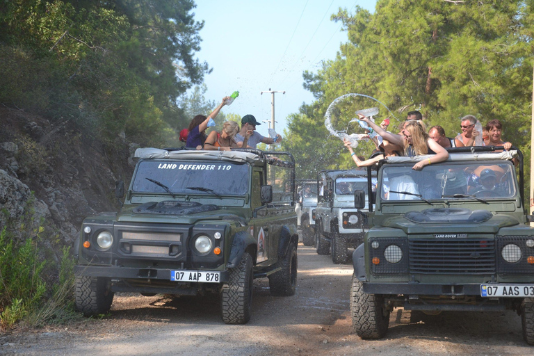 Alanya: Dim River and Dim Cave Jeep Tour with Lunch