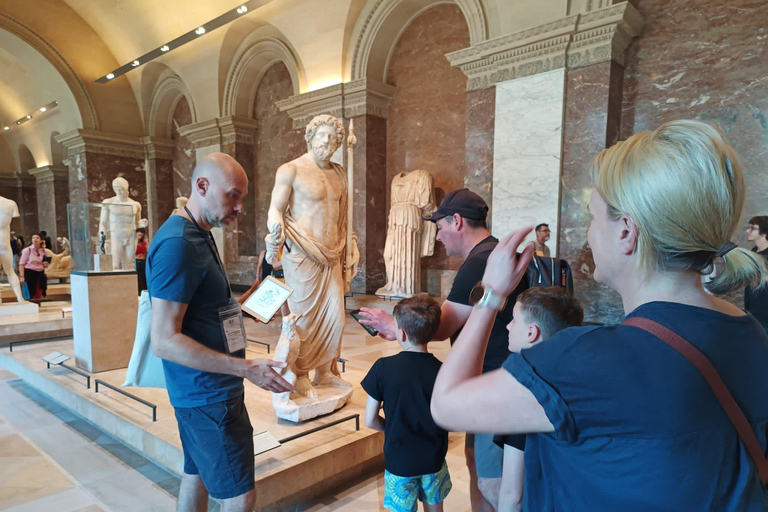 Prywatna wycieczka po Luwrze dla rodzin z dziećmi