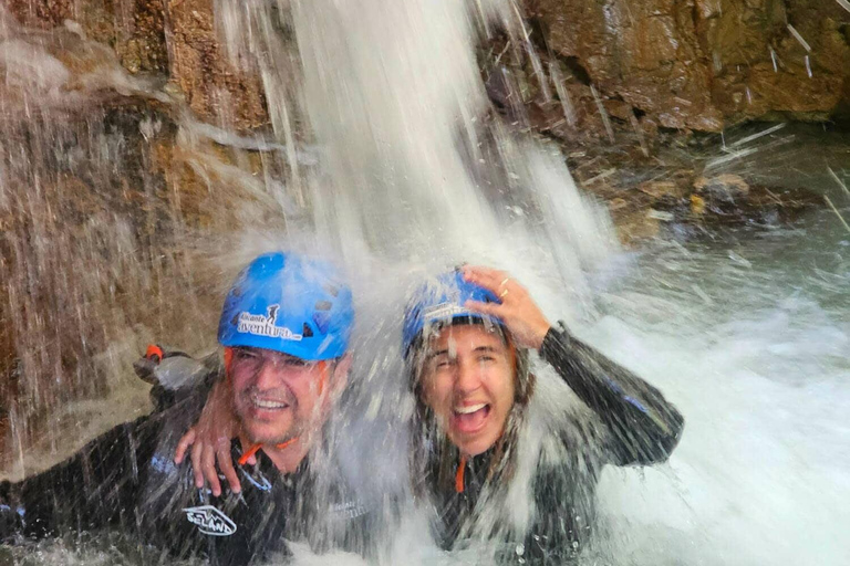 Anna: canyoning in Gorgo de la escalera