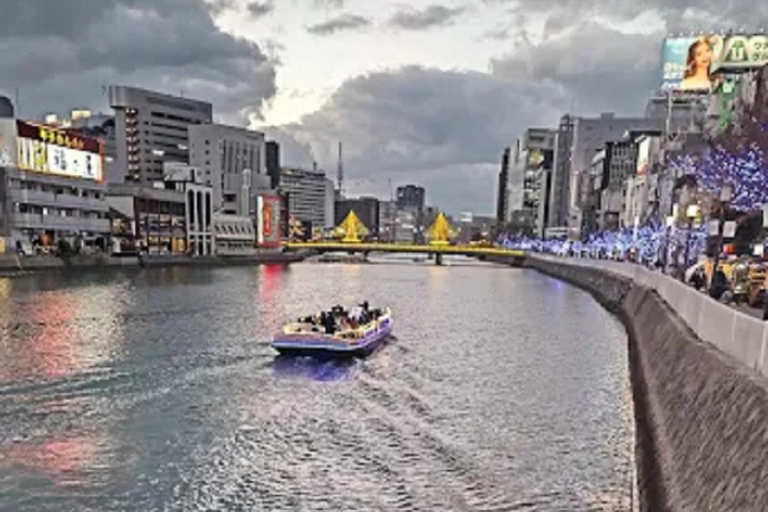 Fukuoka: Nakasu &amp; Hakata River Boat Cruise Guided TourNakasu &amp; Hakata River Boat Cruise Guided Tour