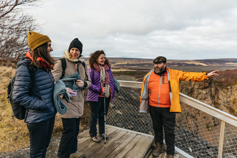 Reykjavik: tour del Silver Circle, dei bagni del canyon e delle cascate