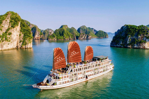 3D2N Ninh Binh baie d&#039;Halong en croisière Arcady 5 étoiles