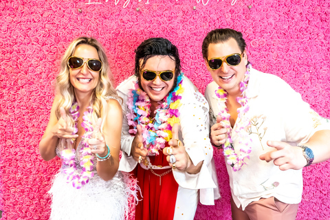 Las Vegas : Mariage d&#039;Elvis avec photos de l&#039;enseigne de Las Vegas incluses