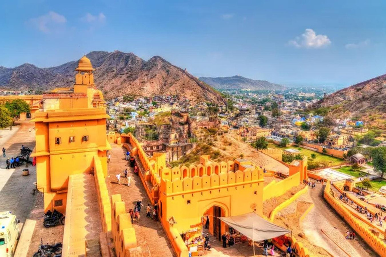 Depuis New Delhi : 2 jours à Āgrā et JaipurVisite avec guide, transport et hôtel 3 ou 4 étoiles