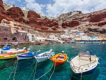 Santorini: Privat tur med hisnande vyer