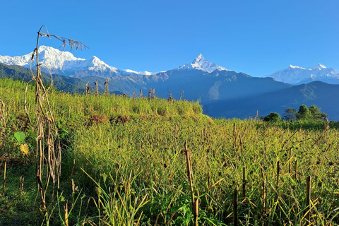 Pokhara : Tageswanderung in den Ausläufern des Himalayas