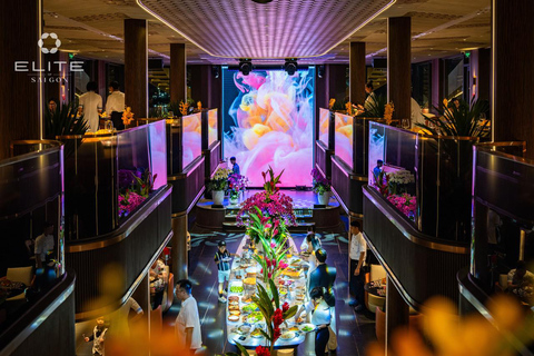 Romantic Dinner On Cruise On Saigon River With Fireworks Buffet Lunch Without Pick-Up