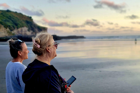 West Auckland: Sunset with Thermal pool & Night view