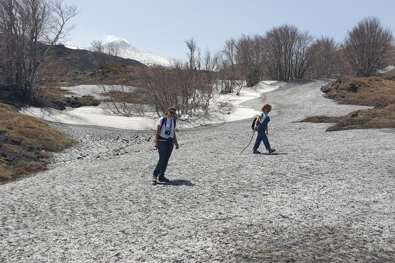 Catania: Etna 3000m and Alcantara Gorges Trek with Pickup