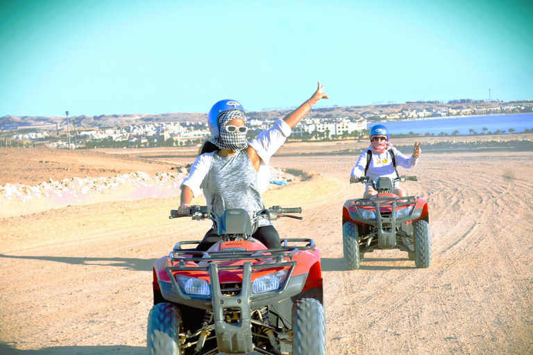 Hurghada: Sunrise VIP Quad Bike, Camel and Bedouin Breakfast Hurghada: VIP Quad Bike Ride With Camel