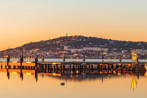 Sète: Discover the Thau basin and its beach by boat without a license