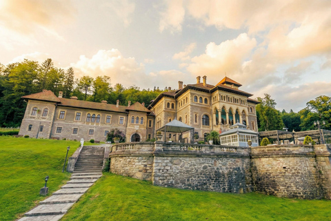 3 Castles from Bucharest: Wednesday, Peles & Dracula Castles MINIVAN Bucharest: Wednesday, Peles & Dracula Castles Tour