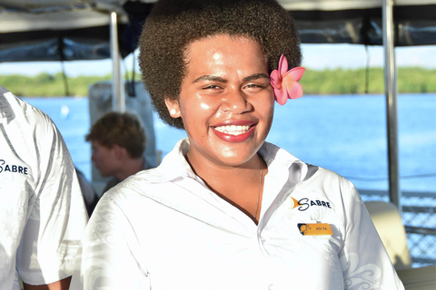 Fiji: Sabre Sunset Cruise with BBQ Dinner & Drinks