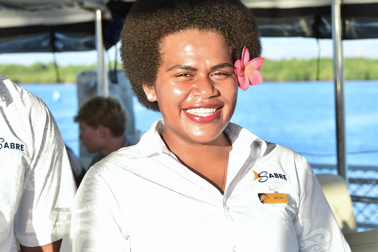 Fiji: Sabre Sunset Cruise with BBQ Dinner & Drinks