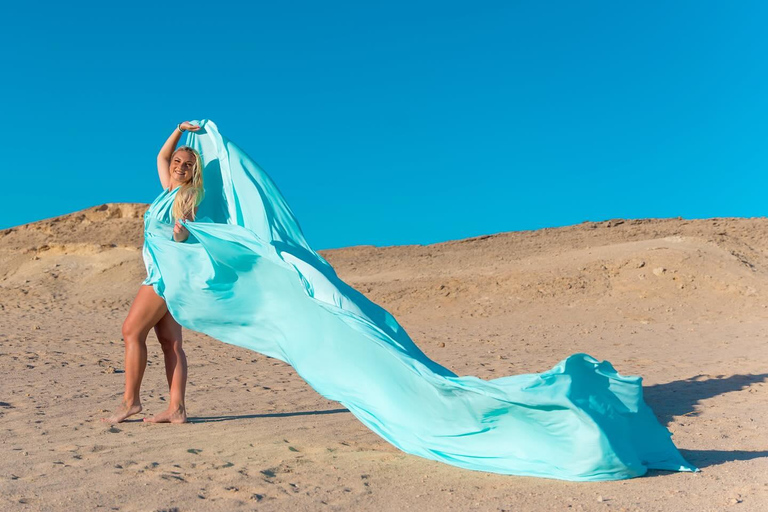 Hurghada : séance photo privée avec prise en charge et retour à l&#039;hôtelSéance photo privée de 3 heures dans 3 lieux différents