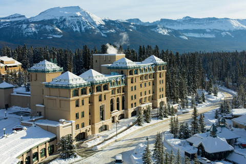 Excursão ao Parque Nacional de Banff: Lake Louise e Marble CanyonVerão 07:15 Serviço de busca no hotel Best Western Premier Calgary Plaza