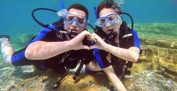 Heraklion: Beginner Scuba Diving Lesson with PADI Instructor