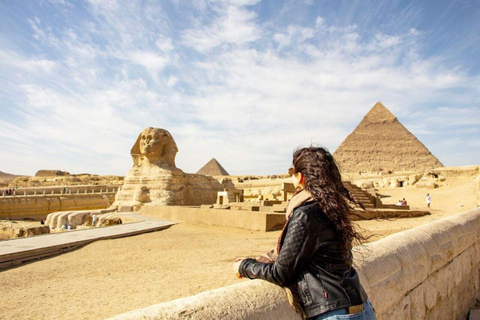 Cairo: Pirâmides e Grande Esfinge Tour particular com passeio de camelo