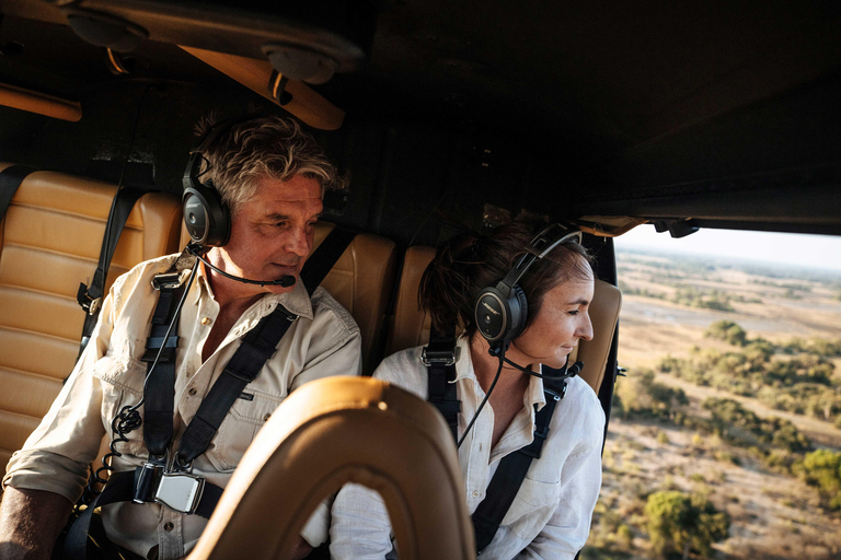 Maun: Elephant Havens Helicopter Experience