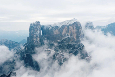 Tianmen Mountain with Tujia Brocade & Sandstone Art Tour Package 1 – Downtown Pickup