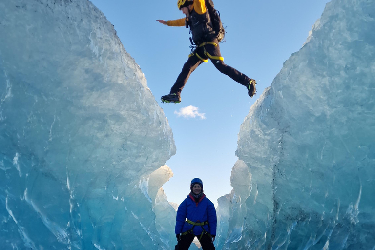 Jökulsárlón: Blauwe ijsgrot Tour en gletsjerwandelingJökulsárlón: 6-uur durende ijsgrottentocht