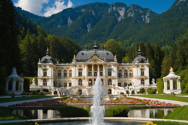 Chauffeur privé : Munich à Neuschwanstein, Linderhof et Ettal