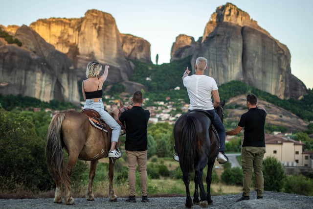 Visit Kastraki Meteora Sunset Horseback Riding in Meteora, Greece
