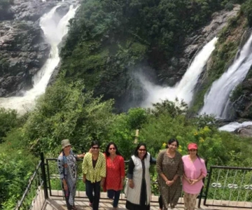 Passeio de um dia a Shivanasamudram (excursão guiada saindo de Bangalore)