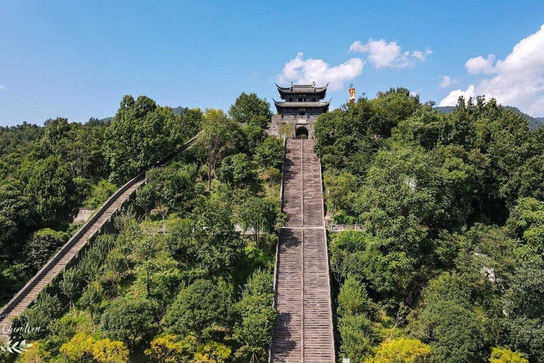 Shanghai: Excursión de un día a la Gran Muralla del Sur en tren bala