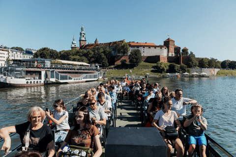 Krakow: Day or Evening Cruise & Live Guide Option Day Cruise with Audio Guide