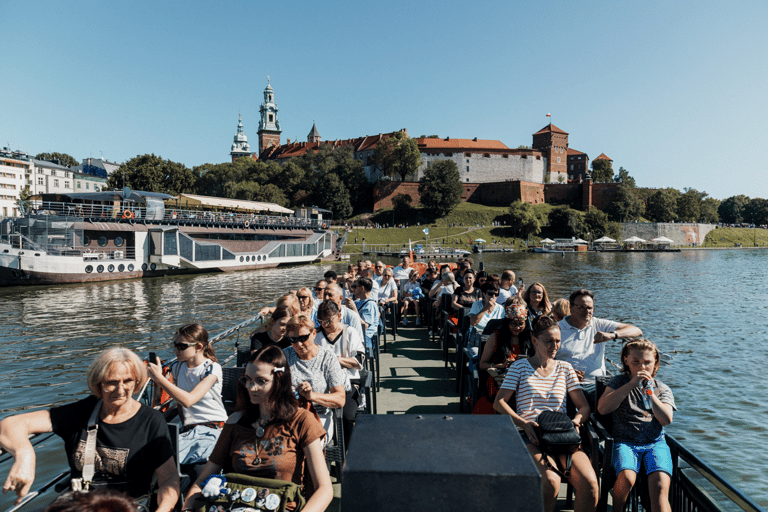 Krakow: Day or Evening Cruise & Live Guide Option Day Cruise with Audio Guide