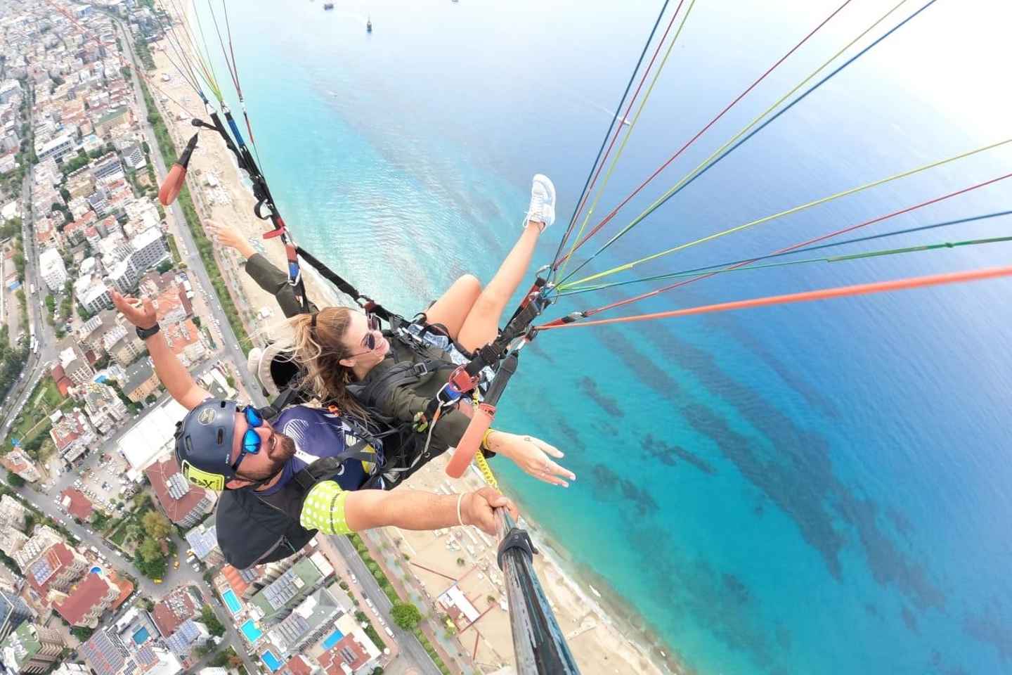 アラニヤ タンデムパラグライダー体験 動画オプション付き