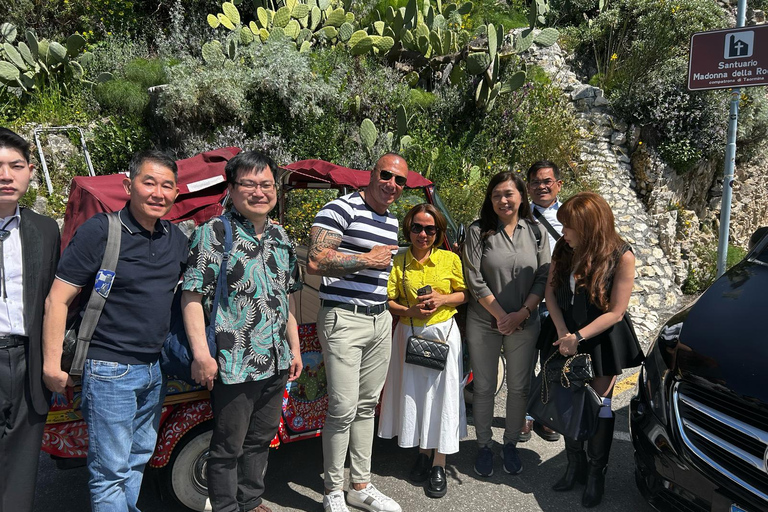 Tour da Messina a Taormina, Castelmola, Isola Bella