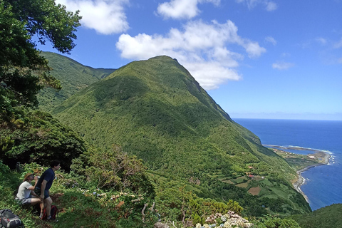 São Jorge: Fajã Camping und Wandertour