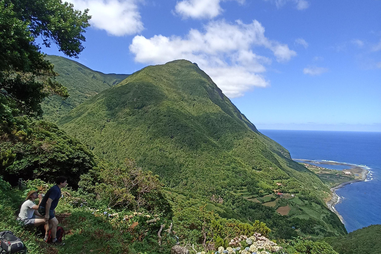 São Jorge: Fajã Camping en Wandeltocht